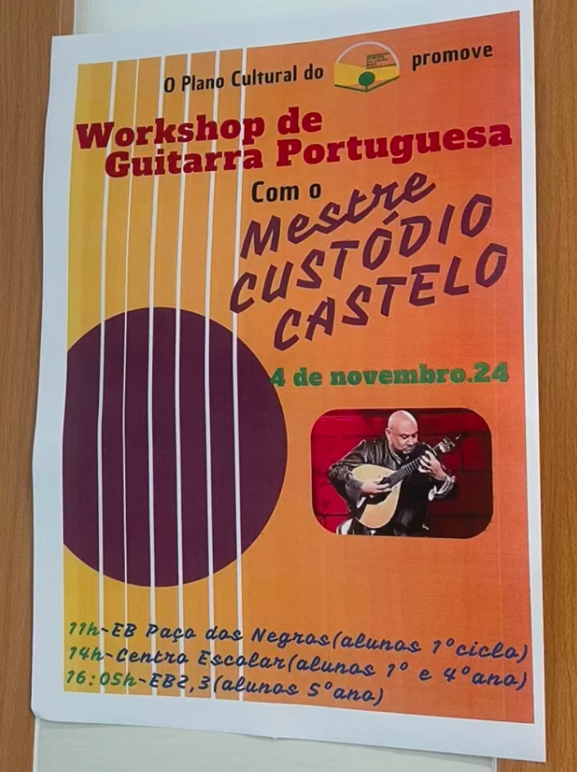 A Guitarra Portuguesa chegou ao nosso Agrupamento