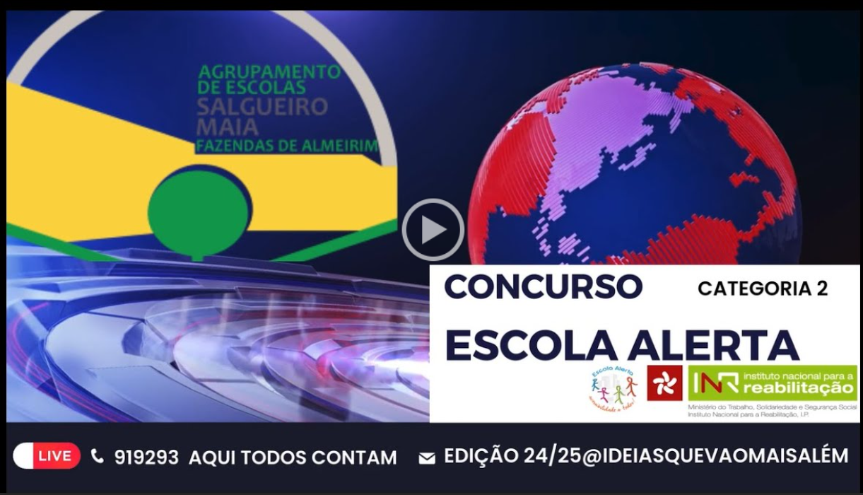 Canal “Fora de Série” participa no concurso “Escola Alerta”
