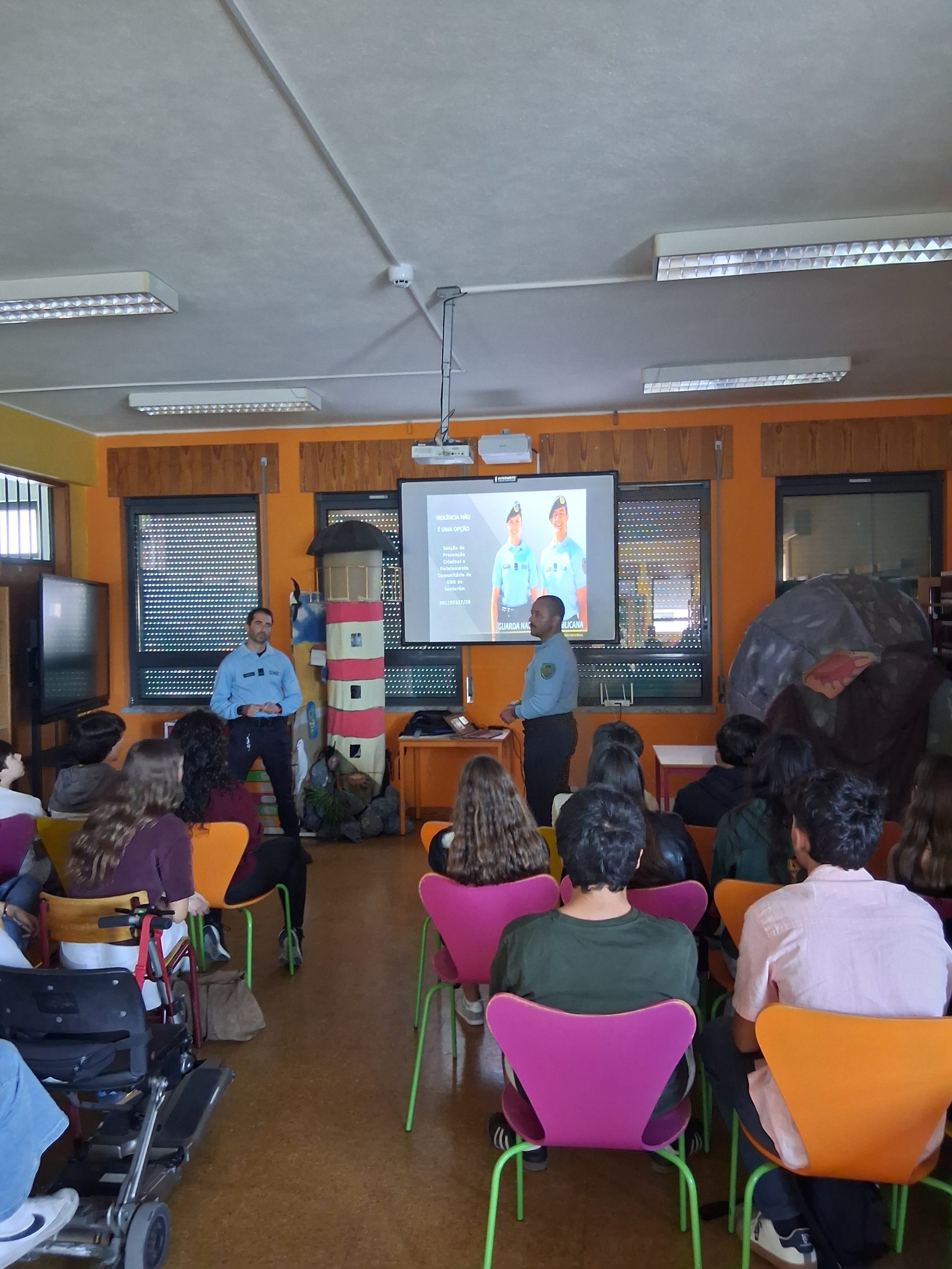 Segurança e Cidadania – sessões de sensibilização pela GNR/Escola Segura